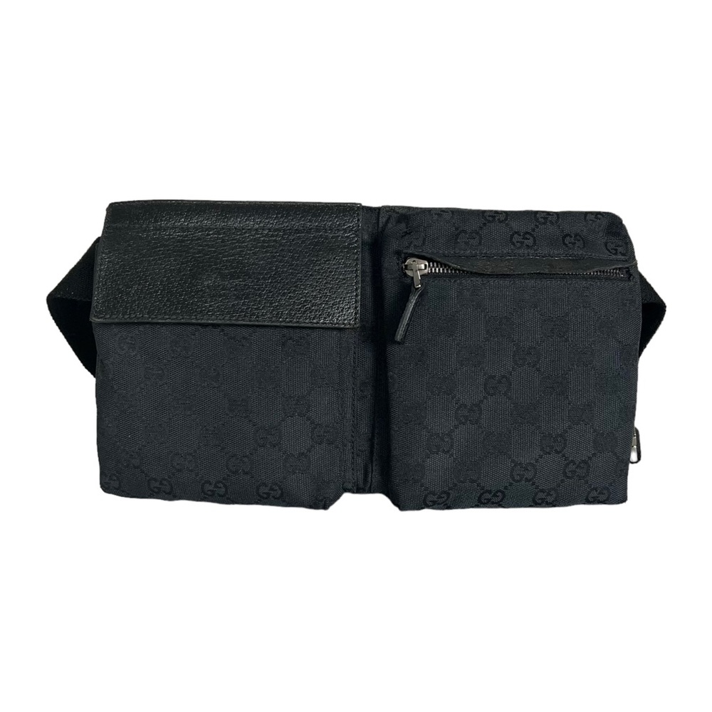 Gucci Monogram Crossbody Belt Waist Bag Gem